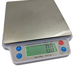 6 किलो 0.1 जी स्मार्ट कॉफी स्केल रसोई के लिए डिजिटल फूड स्केल सफेद लेबल वाटरप्रूफ - Product Image 2