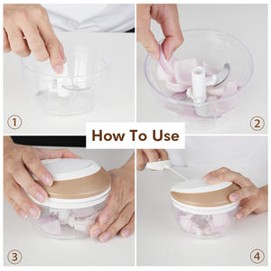 Tirador Manual multifuncional en la cuerda, Cortador manual <span class=keywords><strong>giratorio</strong></span> para tirar de frutas y verduras - Product Image 2