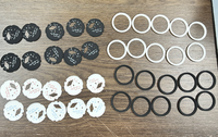 Accesorios para Reloj GA2100, Anillo Escala, Anillo Exterior, Accesorios Modificados para Reloj 2100, Kit de Modificación, Esfera para Reloj GA 2100