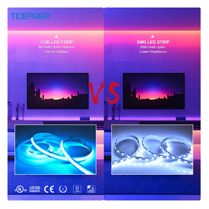 Tira de LED COB de 784 chips, 24V RGBW, sin puntos, iluminación lineal uniforme para diseño de interiores - Product Image 3