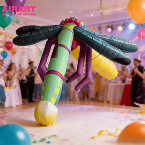 Disfraz de Libélula Inflable Personalizado, Disfraz para Desfiles y Accesorios de Escenario, Marioneta Inflable Publicitaria - Product Image 4