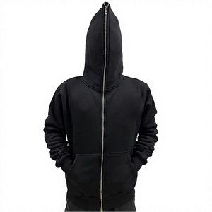 Sudadera con capucha unisex personalizada con cremallera completa, estilo holgado, de forro polar, para invierno, estilo urbano. - Product Image 4