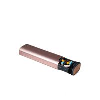 Boîte à pilules personnalisable, étanche, résistante aux enfants, en alliage d'aluminium, grande capacité, compartimentée, pour 7 jours, pour le rangement et la recharge des pilules
