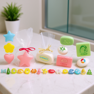 Paquete Variado de Jabones Armex, 25 Piezas de Formas Coloridas con Logotipo Personalizable para Regalos y Promociones - Product Image 3