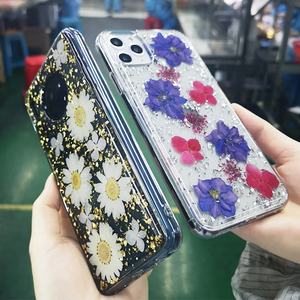 Funda Protectora de Lujo para Teléfono Móvil con Diseño de Girasol Anti-amarillamiento y Purpurina, para iPhone 15 11Pro - Product Image 4