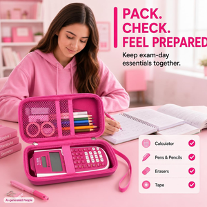 Astuccio Personalizzato per Matite e Penne, Grande Capacità, Organizzatore in EVA per Cancelleria da Ufficio e Università, Contenitore per Studenti - Product Image 3