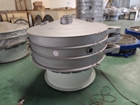 Séparateur vibrant circulaire de qualité alimentaire SUS304 pour le tamisage de la farine et du sucre