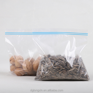Bolsa con cierre hermético biodegradable y compostable, amigable con el medio ambiente, de PBAT y PLA para alimentos. - Product Image 2