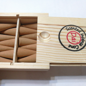 Factory Direct Supply Woodbox Sandalwood <strong>Cone</strong> Natural Oud Scented Aromatic Oud <strong>Cone</strong> <strong>Incense</strong> Fragrant <strong>Backflow</strong> <strong>Incense</strong> <strong>Cones</strong> - Product Image 2