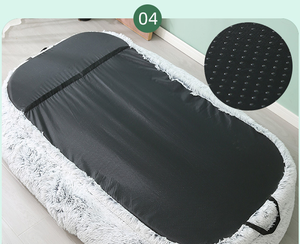 豪华记忆泡沫人体大狗床宠物靠垫狗窝猫镇静宠物沙发套床配件 - Product Image 6