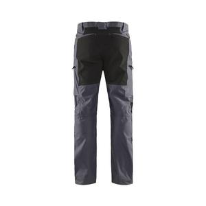 BLAKLADER - 145918459699D112 Service <b>trousers</b> with <b>stretch</b> Mid grey/<b>Black</b> - EAN 7330509748893 WORK <b>TROUSERS</b> CARGO WORK <b>TROUSERS</b> - Product Image 2