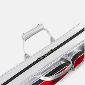 Estuche para Taco de Billar LIZARD Serie Holográfica, Cuero Italiano Importado, Estuche para Taco de Billar Moderno 4x6 - Product Image 5