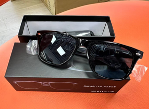Gafas de Asistente de voz UV400 UV, gafas de sol inteligentes, auriculares Siri Music 80Mah, lente transparente, respuesta de llamada, luz azul - Product Image 2