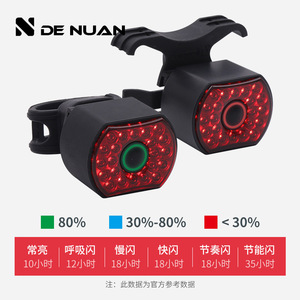 Leadbike <b>Bicycle</b> Rear <b>Light</b> Led Rechargeable IpX4 Cycling Tail <b>Light</b> With 4 Modes For Road Mountain Bike - Product Image 5