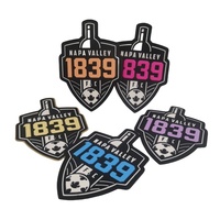 Patchs thermocollants personnalisés de haute qualité avec logo d'équipe, imperméables, en TPU gaufré, lavables, pour vêtements de sport