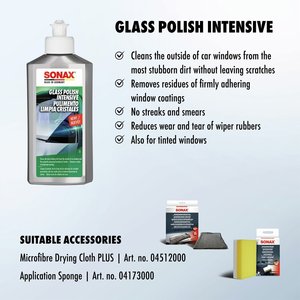 Hecho en Alemania, pulidor intensivo para limpieza de cristales de automóviles, 250 ml, elimina manchas difíciles y marcas de agua. - Product Image 2