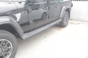 Sdesi OEM thay thế chạy bảng kết cấu màu đen Tương thích với 2020-2023 Jeep Gladiator JT bên bước - Product Image 4
