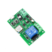 Module de relais de contrôle à distance WiFi APP, prend en charge la télécommande 433 MHz, verrouillage automatique, temporisation sans fil, maison intelligente
