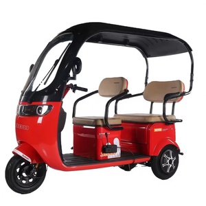 New Design China <b>Cheap</b> Adult Electric Tricycle 3 Wheeler Closed Body 600W 48V Electric Vehicle for 3 People - Product Image 1