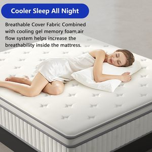 Vừa công ty lai Vua Nệm Hộp Gel Bộ nhớ Bọt Túi Suối Nước cho vua Giường Giảm áp lực cho các trường học bệnh viện biệt thự - Product Image 5