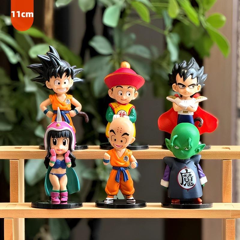 6 types de boules de dragon pour jeunes en sac, lot de 6