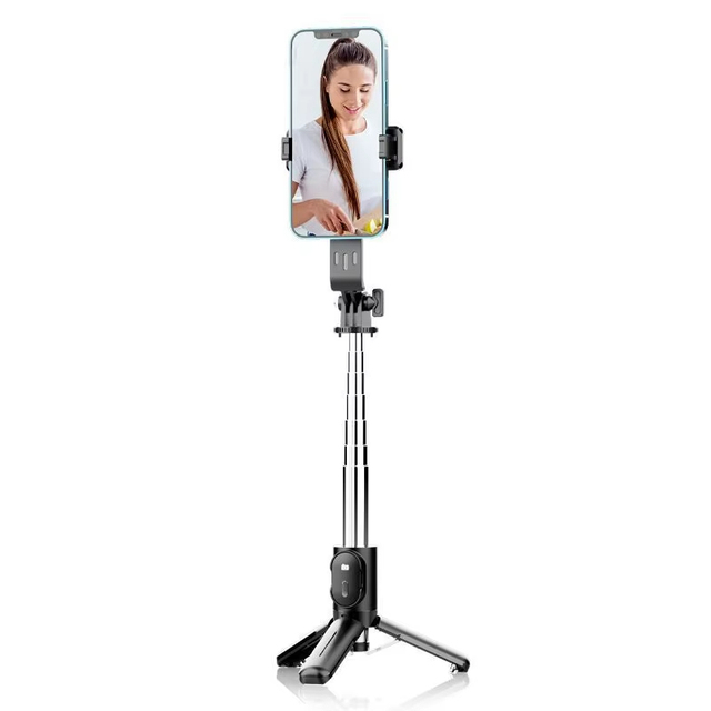 P08Y Pro V1 Single Light Mini Selfie Stick Tripod for Bluetooth Mobile Phone Holder Portable Selfie Stick