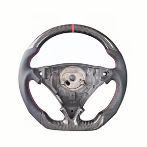Volant en fibre de carbone forgée, couleur beige/marron, pour <span class=keywords><strong>Porsche</strong></span> 911 997 <span class=keywords><strong>Gt3</strong></span> Cayenne Panamera 970 <span class=keywords><strong>Gt3</strong></span> <span class=keywords><strong>rs</strong></span> gt4, affichage LED chauffant - Product Image 3