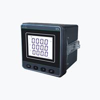 Medidor de Energía Trifásico EASTSONG ES96DY Clase 0.5 kWh, Factor de Potencia Activo y Reactivo Armónico, 4DI 2DO RS485 Modbus RTU IP65 6A