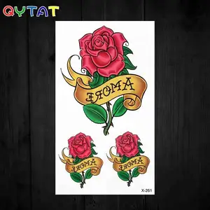 OEM Printed Metallic Gold Silver Fake Waterproof Sexy Hand Body Sticker Temporary Custom Tattoo