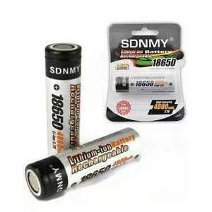SDNMY 18650 Lithium Ion <b>Battery</b> 4800mAh Rechargeable <b>3.7V</b> High Capacity Industrial Use Black China Origin - Product Image 3
