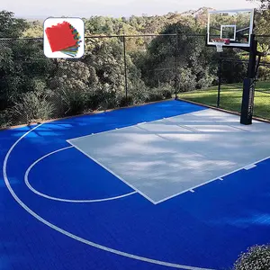 Hot Sale Outdoor Interlocking Sports Court Basketball Court Modular Tiles Portable Sport Court Tiles