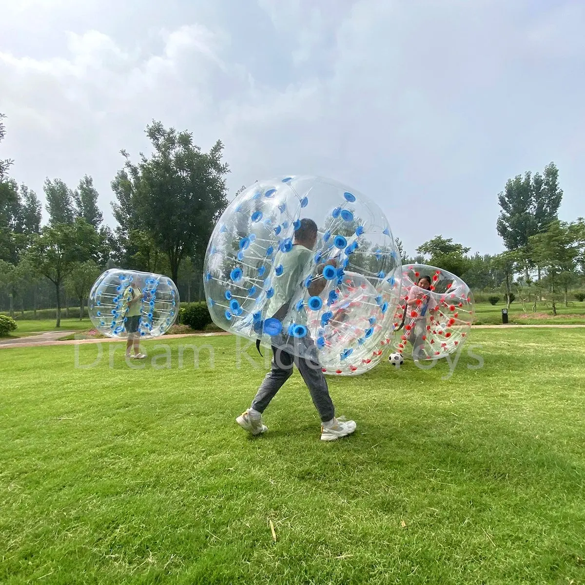 High-quality Outdoor Transparent Bubble Ball Inflatable Bumper Bubble Ball Adult Bumper Ball For Football