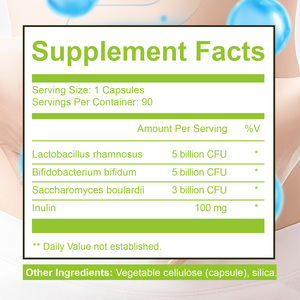 महिलाओं के स्वास्थ्य आंत प्रोबायोटिक कैप्सूल लैक्टोबैसिलस रैमानोस बिफिडोबैक्टीरियम योनि समर्थन और माइक्रोबायोम देखभाल के लिए बायोफिडोबैक्टीरियम - Product Image 4
