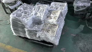 5コンパートメントインドThaliランチトレイ304ステンレス鋼冷圧延ファーストフード食堂分割ディナーメスプレートスチールふた - Product Image 5