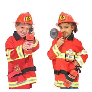 bebek boy polis kostüm Suppliers-Son yürümeye başlayan çocuk itfaiyeci kostüm bebek itfaiyeci kostüm oyuncak aksesuarları