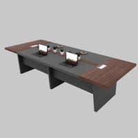 Bureau de personnel bureau d'ordinateur simple et moderne pour 2/4 personnes