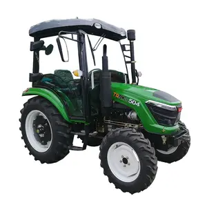 4wd mini tractor 45hp 50hp double stage clutch tractors for sale cheap wheeled tractor