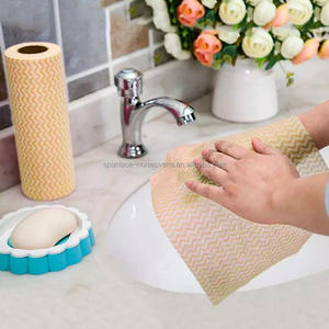 WIPEX Vente en gros Chiffon à vaisselle non tissé Chiffon à vaisselle suédois jetable Serviettes de cuisine pour le nettoyage Lingettes sèches - Product Image 6