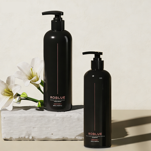 Champú y tratamiento perfumado hidratante y suavizante Roblue, aroma floral dulce, 500 ml, limpieza del cuero cabelludo para cabello encrespado, control del frizz. - Product Image 1