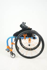 Luxury Aluminum Alloy Wheelchair | Removable Breathable <b>Cushion</b> | Fully Adjustable & Customizable - Product Image 6
