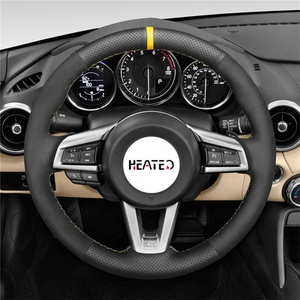 Cubierta de volante para <span class=keywords><strong>Mazda</strong></span> <span class=keywords><strong>MX</strong></span>-<span class=keywords><strong>5</strong></span> 2015, 2016, 2017, <span class=keywords><strong>2018</strong></span>, 2019, 2020 <span class=keywords><strong>precio</strong></span> al por mayor para usted - Product Image 4