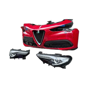 Kit <span class=keywords><strong>de</strong></span> Carrocería Original <span class=keywords><strong>de</strong></span> <span class=keywords><strong>Segunda</strong></span> <span class=keywords><strong>Mano</strong></span> para Toyota Alfa Romeo Giulia, Parte Delantera, Parachoques Delantero, Faros, Reemplazo <span class=keywords><strong>de</strong></span> Parachoques - Product Image 2