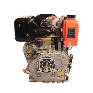 Elektrikli Start hava soğutma motoru dizel motor S192FE 12 Hp 195 dizel motor