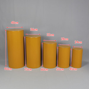 Đám cưới sắt sóng hình trụ món tráng miệng bảng - Product Image 4