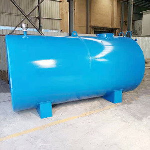 Réservoir de stockage horizontal en acier au carbone pour diesel 5t 10t 20t, cuve sous pression peinte pour équipement de stockage chimique - Product Image 2