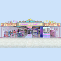 Projet de centre de jeux d'amusement Installation de divertissement Jeux à pièces Arcade Racing Shooting VR Simulator Gaming Machine