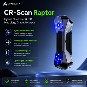 Creality CR-Scan 3D NIR ระบบติดตามหลายเส้น ความแม่นยำ 0.02 มม. 60FPS ป้องกันการสั่นไหว ติดตามสี 24 บิต Creality 3D CR-Sc - Product Image 1