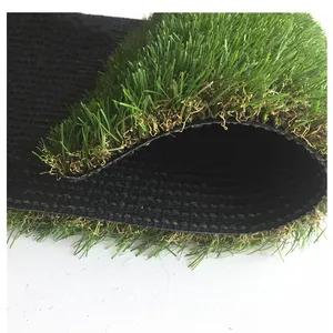 Пластиковая Натуральная Зеленая искусственная трава для украшения сада