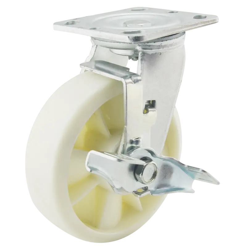 Factory Prices Warehouse Logistics Handing Heavy Duty Rubber Caster Wheels