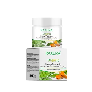 Creme De Cânhamo Personalizado Açafrão Mentol Extrato De Óleo De Cânhamo Herbal Acne Remover Creme Orgânico De Cânhamo Pain Relief Facial Creme - Product Image 1